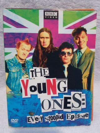 The Young Ones - Every Stoopid Episode Dvd,  2002,  3 - Disc Set Bbc Video Rare Oop