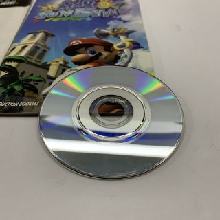 Mario Sunshine (GameCube,  2002) -,  RARE No Outside Cover 3