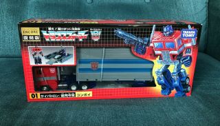 Transformers Takara Encore 01 Convoy G1 Optimus Prime Reissue