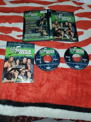 Wwf/wwe - Wrestlemania 2000 - 16 (dvd,  2000) Rare Oop
