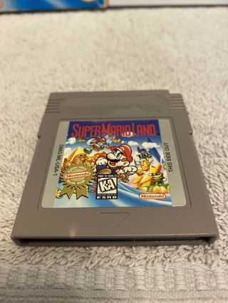 Nintendo Gameboy Mario Land w/ Box RARE HTF Retro Game GB Classic 2
