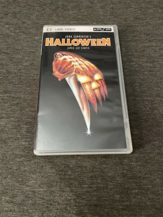 Halloween [rare Umd Video Psp] John Carpenter Michael Myers Playstation Portable