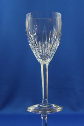 Rare 2 Vintage Waterford Crystal Water Wine Goblet 8 " Tall