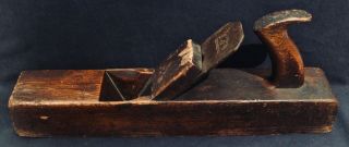 Antique Wooden Block Plane - Marked Rochester,  Ny Rare Vintage Tools