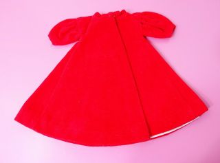 Vintage Barbie Red Flare Coat