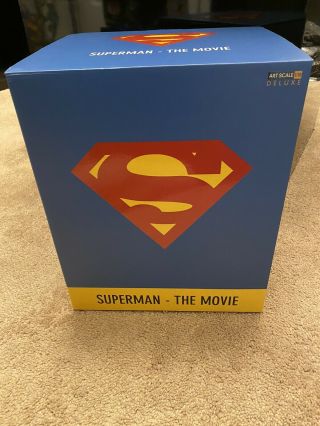1978 Superman: The Movie Statue (deluxe) C Reeves By Iron Studios 1:10_ (us)