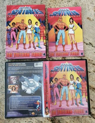 Space Sentinels The Freedom Force Dvd Complete Tv Series Rare Filmation Cartoon