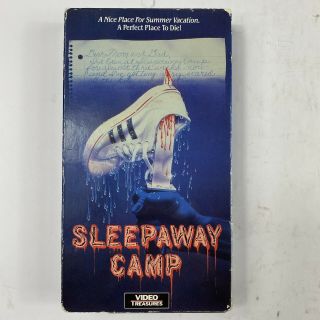 Sleepaway Camp Vhs Ultra Rare Horror Movie Htf Slasher