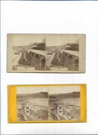Scarborough Antique Stereoscopic Views (2) Early 1900 