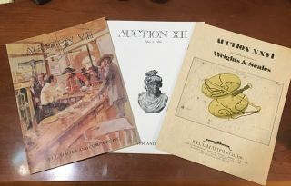 Malter Catalogs (3) Antique Scales And Weights