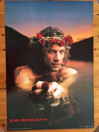 Jon Bon Jovi,  Rare Authentic 1995 Poster