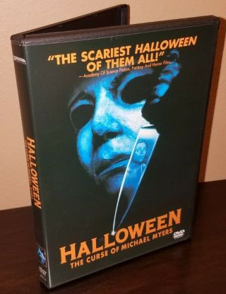 Halloween 6: The Curse Of Michael Myers (dvd,  2000) Rare,  Oop