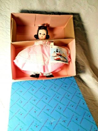 Vintage 1984 Madame Alexander Beth Doll W/ Box& Hang Tag