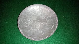 Arts And Crafts Pewter Pin Dish