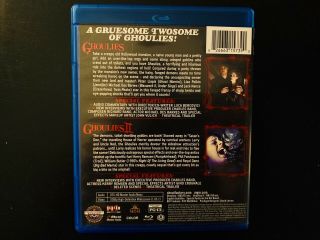 Ghoulies / Ghoulies II 2 Blu - ray Scream Factory Double Horror OOP RARE Like 2