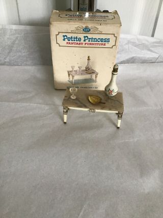 Vintage Ideal Petite Princess Fantasy Furniture Palace Table Set