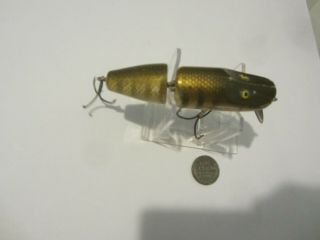 Vintage Fishing Lure Paw Paw Jointed