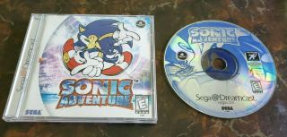 Sega Dreamcast Sonic Adventure Video Game The Hedgehog Rare Animated Violence