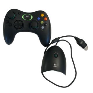 Logitech Wireless Controller For Xbox W/ Receiver Dongle Rare Vintage