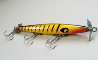 Vintage Wooden Fishing Lure Devil’s Horse Lure By Smithwich