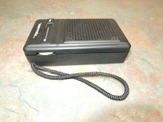 Realistic AM 70 ' s 80 ' s Portable Pocket Radio 12 - 201A Vintage VERY RARE 2