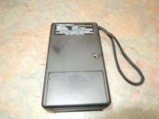 Realistic AM 70 ' s 80 ' s Portable Pocket Radio 12 - 201A Vintage VERY RARE 3