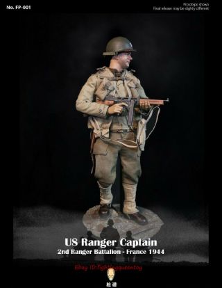 Facepoolfigure WWII U.  S.  Rangers Captain Tom Hanks 1/6 Action Figure INSTOCK 2