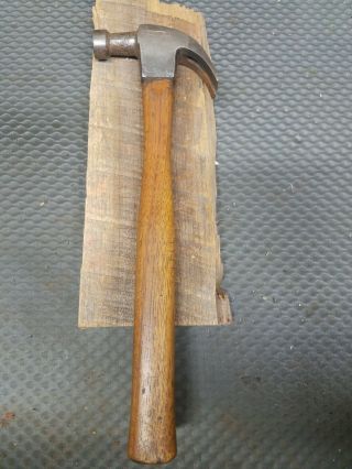 Antique Vintage Stanley Jobmaster 7 Oz.  Small Claw Hammer Carpenter