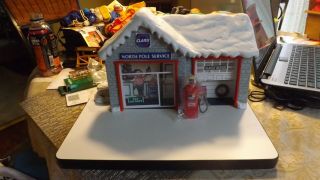 020 Rare Vintage Clark Gas Station Christmas Elf On Dury.  Limited Edition