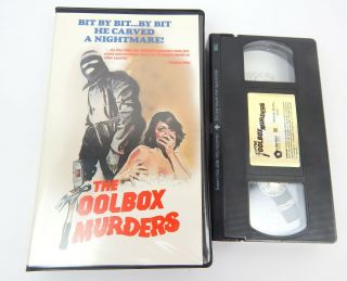 3b Vhs The Toolbox Murders 1970 