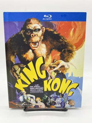King Kong (1933) [limited Edition Blu - Ray Digibook] Rare & Oop