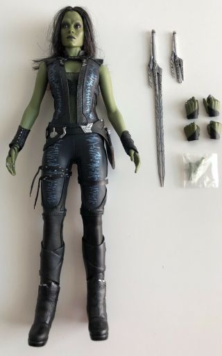 Hot Toys 12 " / 1/6th Scale Guardians Of The Galaxy Gamora Action Figure Loose