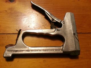 Rare 1950 ' s VINTAGE BELL SYSTEM HELLER T 2 TELEPHONE CABLE STAPLER 20430 3