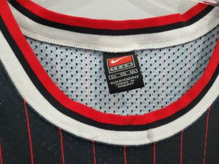 Rare VTG Nike 8403 NBA Chicago Bulls Michael Jordan 23 Pinstripe Jersey Mens 4XL 3