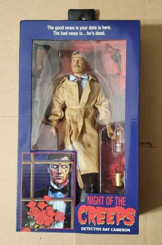 Night Of The Creeps Detective Ray Cameron Tom Atkins Neca Figure Scream Factory