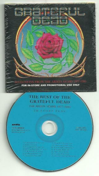 Grateful Dead The Arista Years 1977 - 1995 Rare Us In - Store 14 Trk Promo Only Cd