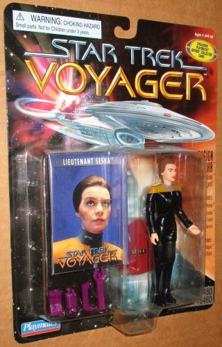 000002 Star Trek Voyager Low Number Ensign Seska Figure Moc 1996 Playmates