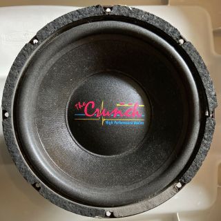 The Crunch High Performance Old School Rare Subs 10 inch subwoofers 3