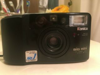 Konica Big Mini Compact Camera Af 35 - 70mm Zoom Bm - 311z - Rare