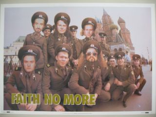 Faith No More,  Rare Authentic 1992 Poster