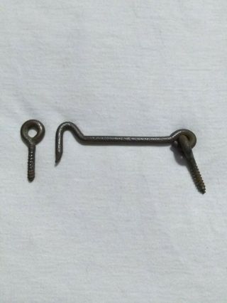 Vintage Hook And Eye Latch 3 Inch