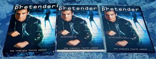 The Pretender Complete Fourth Season Dvd 2009 4 Disc Set Discs Rare Oop