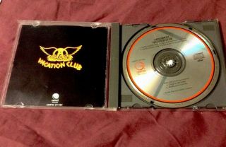 RARE oop 1987 Japan AEROSMiTH Vacation Club 5 song CD EP OBi 3