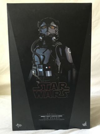 Star Wars Tfa Mms324 1/6 Hot Toys First Order Tie Fighter Pilot Force Awakens