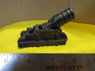 Miniature Vintage Die Cast Metal Antique Cannon Pencil Sharpener Guc