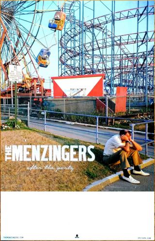 The Menzingers After The Party Ltd Ed Rare Tour Poster,  Punk Poster