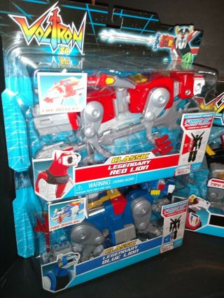 VOLTRON 84 LEGENDARY CLASSIC 5 LIONS SERIES RED YELLOW BLUE GREEN BLACK COMPLETE 2