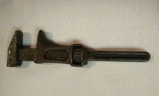 Antique Vintage,  9 " Adjustable Monkey Pipe Wrench