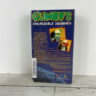 Vintage Gumby Gumbys Incredible Journey VHS Very Rare 1998 FHE 3