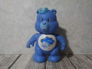 Vintage Kenner Care Bears 3.  5 " Action Figure,  Grumpy Bear,  Blue,  Cloud
